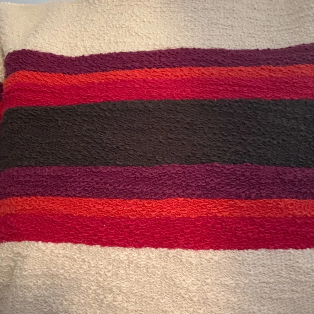 Faherty Vista Stripe Pullover Sweatshirt, Women's size M - Picture 5 of 5